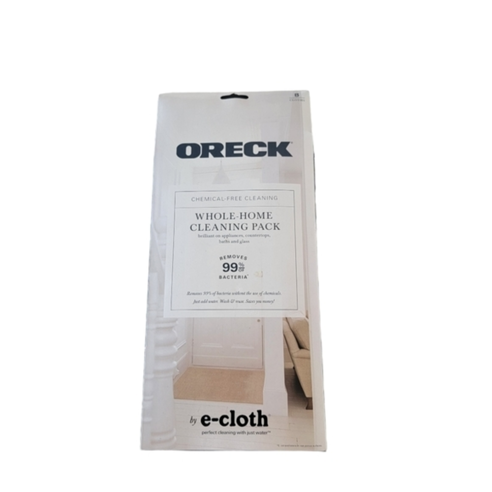 Oreck Cloths NEW Home Cleaning Set 8Pk Item # AK51001‎ chemical free sealed